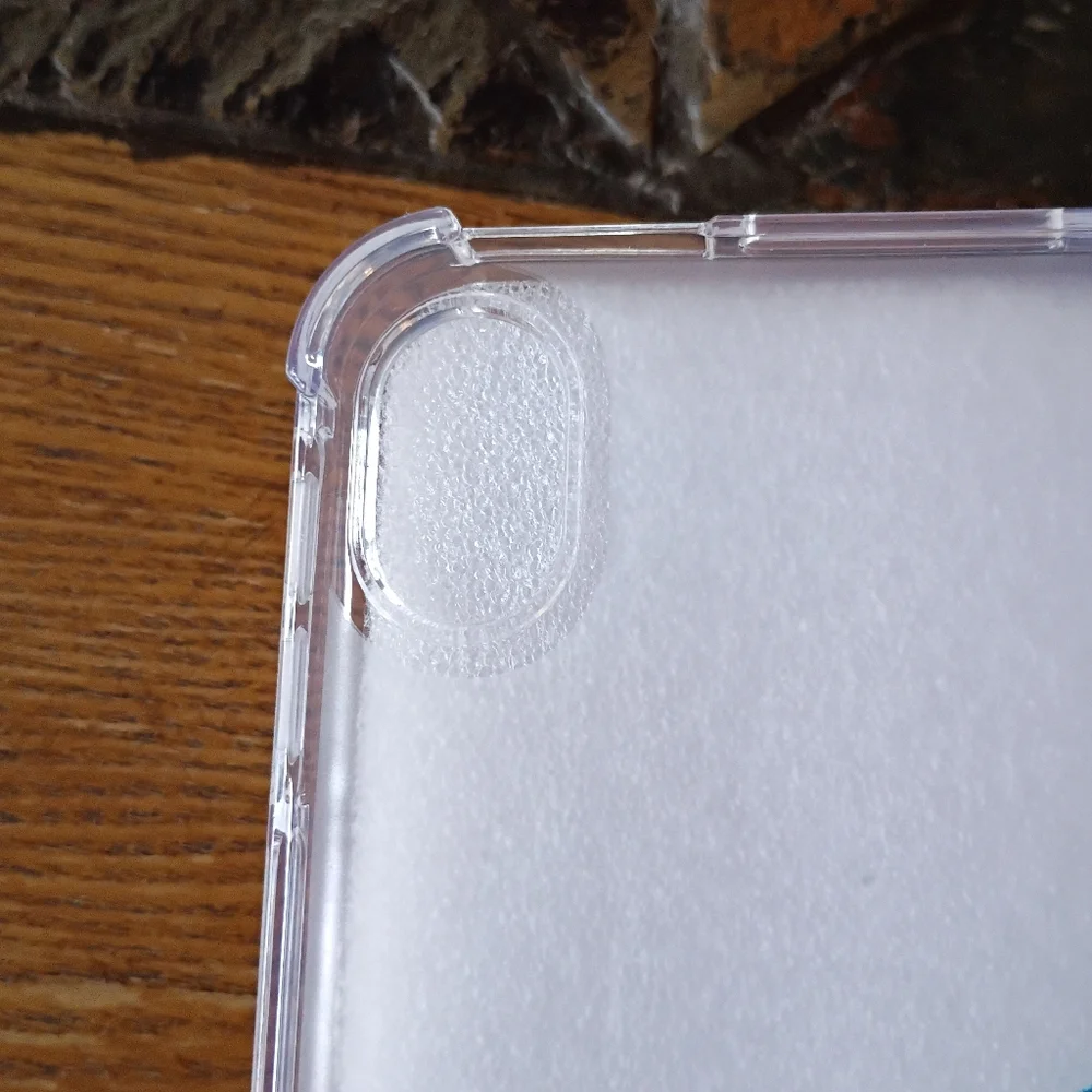 iPad Air 4/5/6 10.9 inch/11 Clear Silicone Tablet Cover Case Spaceman Astronaut